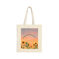 Sunflower Cotton Tote Bag