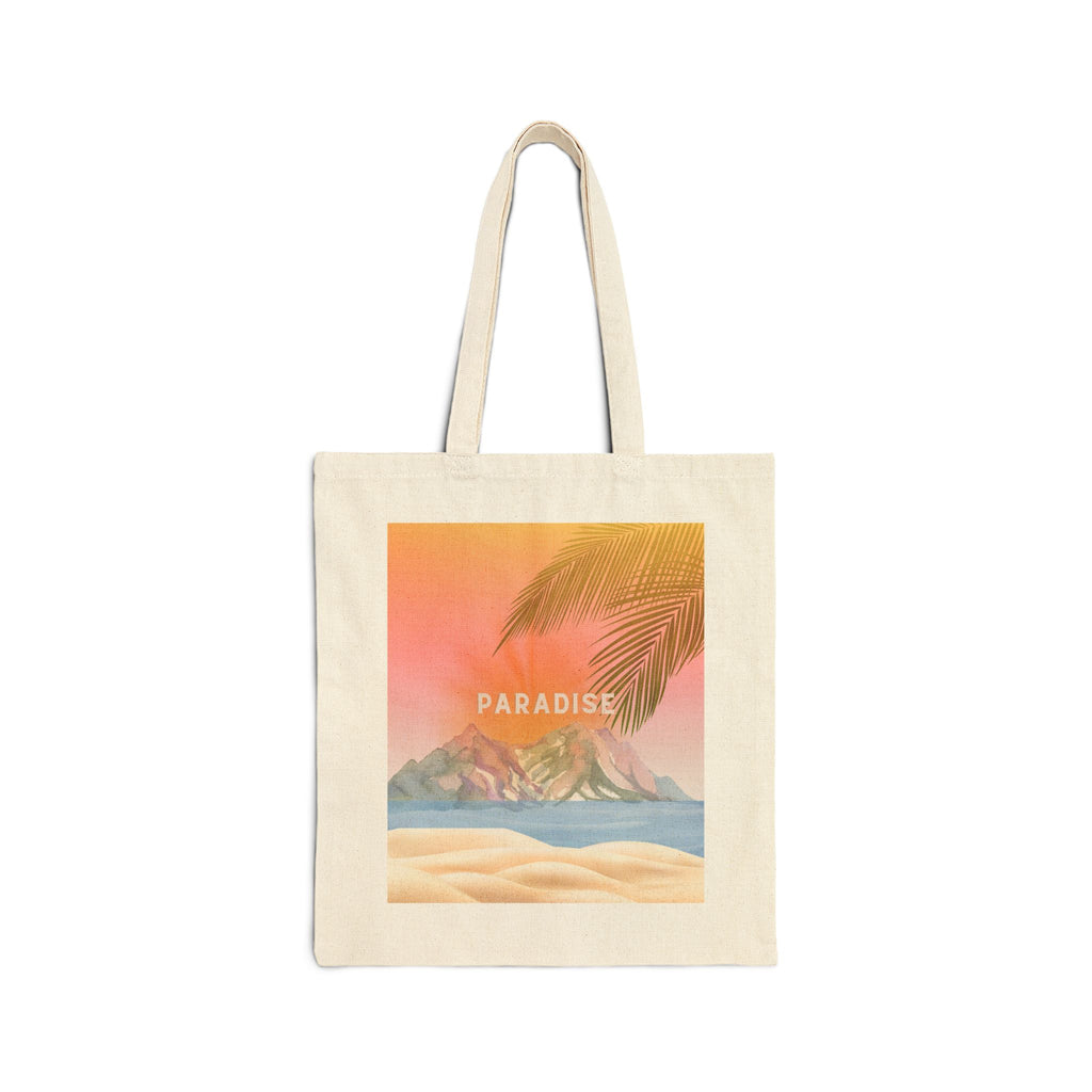 Paradise Cotton Tote Bag
