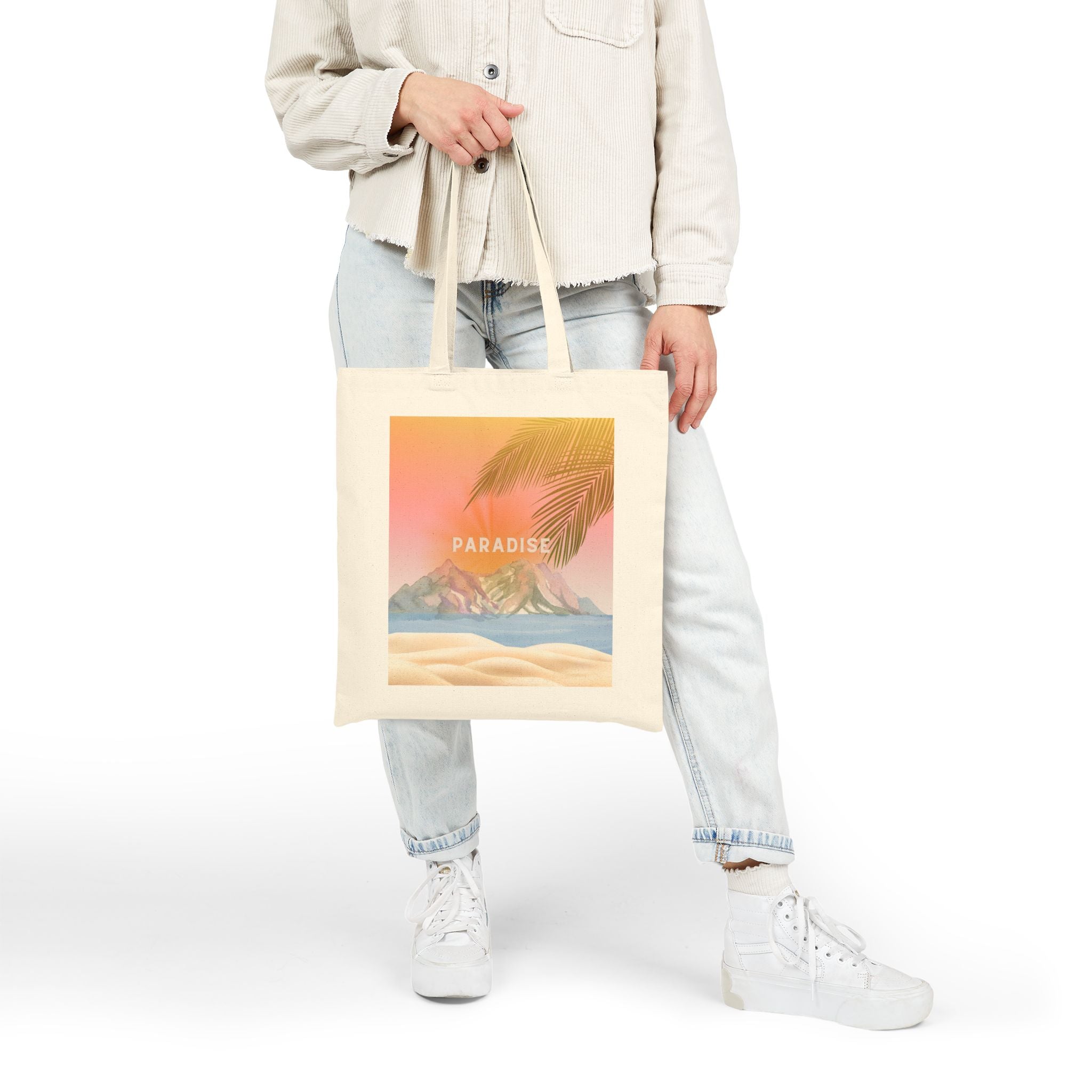 Paradise Cotton Tote Bag