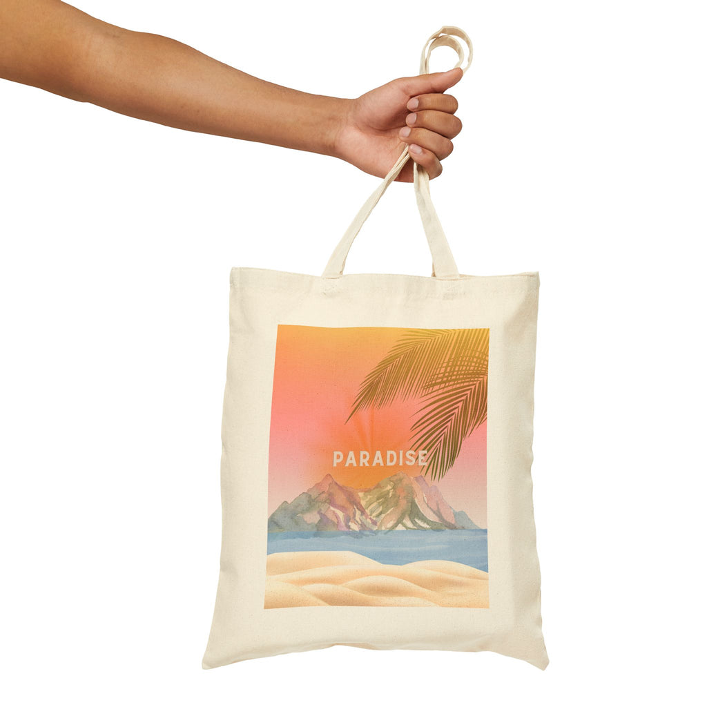 Paradise Cotton Tote Bag