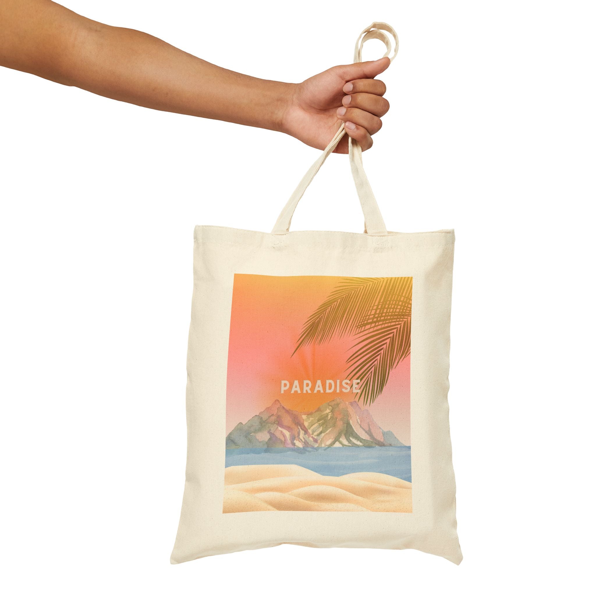 Paradise Cotton Tote Bag